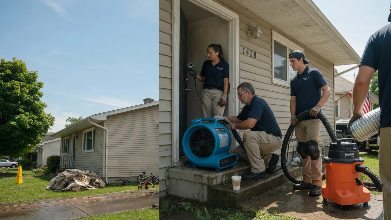 Water Damage Restoration in Matthews, MO near me